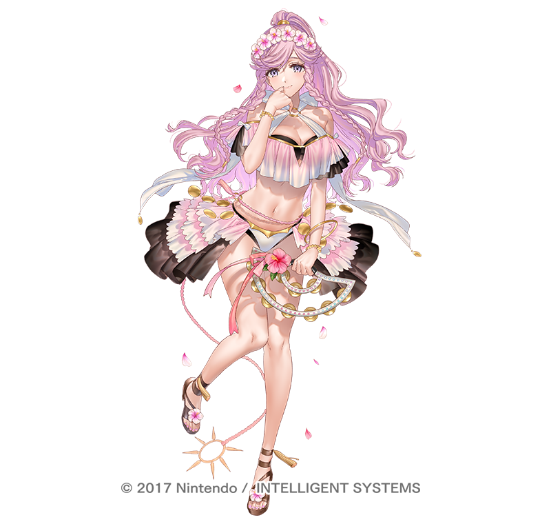 「ファイアーエムブレム ヒーローズ 「心躍る波 オリヴィエ」 担当させていただきま」|切符🌷のイラスト