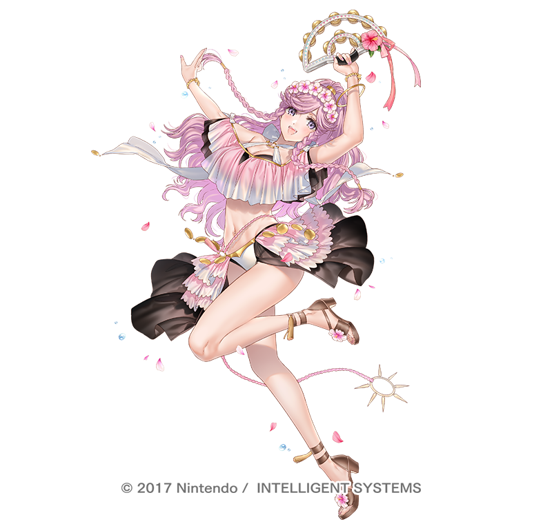 「ファイアーエムブレム ヒーローズ 「心躍る波 オリヴィエ」 担当させていただきま」|切符🌷のイラスト