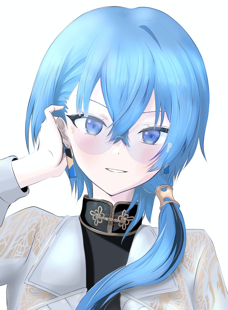 hoshikage671's tweet photo. 星街すいせい（眼鏡ver.）
#ほしまちぎゃらりー　#イラスト　#星街すいせい　#星街すいせいイラスト https://t.co/pI8RQRIYcp
