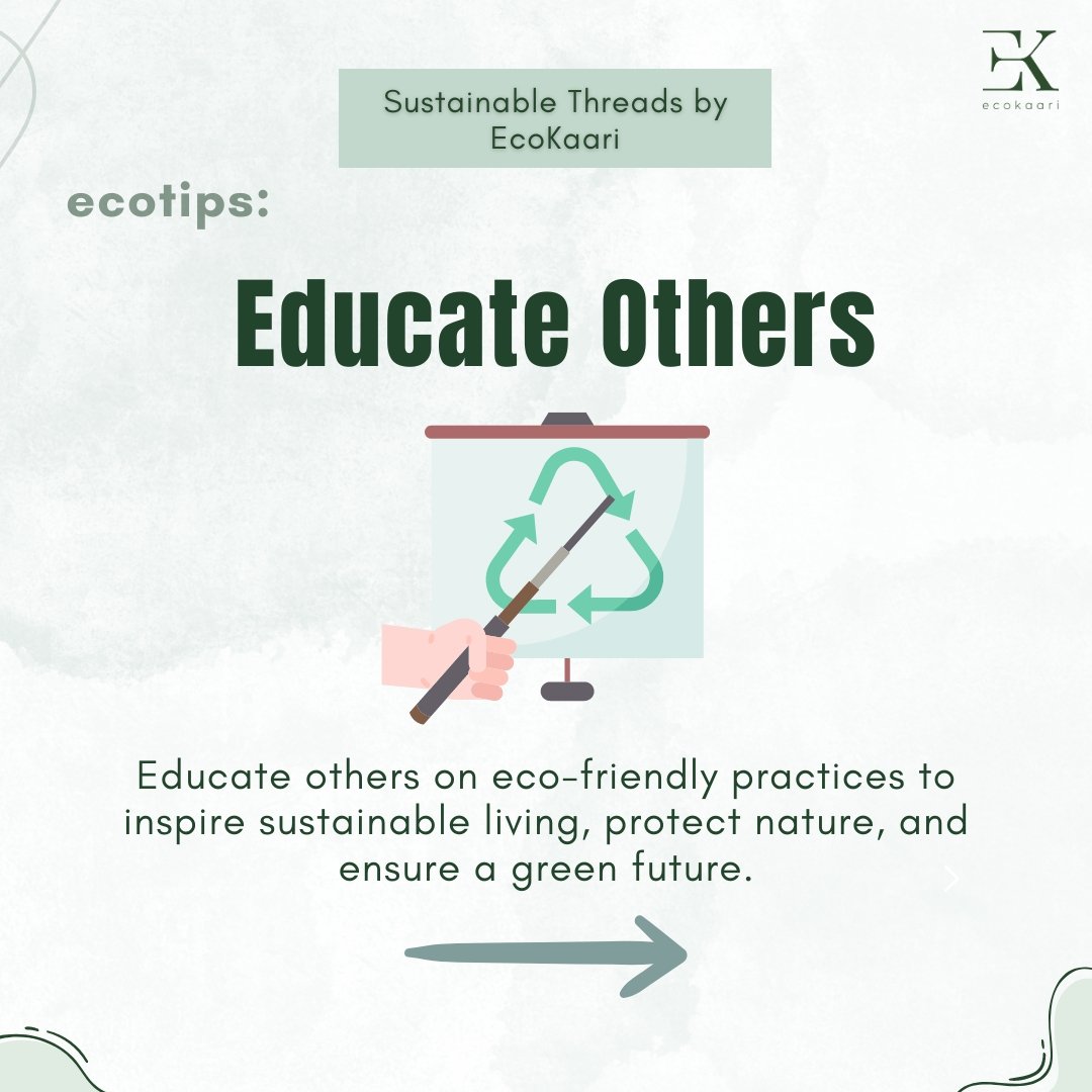 EcoKaari's tweet image. 🌍 Let's change the world together with these  simple ways to protect our planet!
🌍

Join us in making a positive impact today! 🌿💧
ecokaari.org
Contact:
+91 9910969297
+91 9022560305

#eko #ecokaari #ekfam #ehfdevelopmentfoundation #SustainableLiving #GoGreen