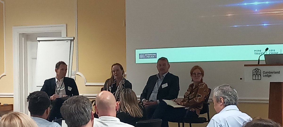 Kerrinwilson999's tweet image. Fascinating morning @CumberlandLodge talking all things #Robocops #Automation & the synergy between human / AI decision making, procedural justice, ethics, leadership & governance.
Key takeaway 'Just because we can doesn't mean we should'
@ethicsconsult @metpoliceuk @LancsPolice