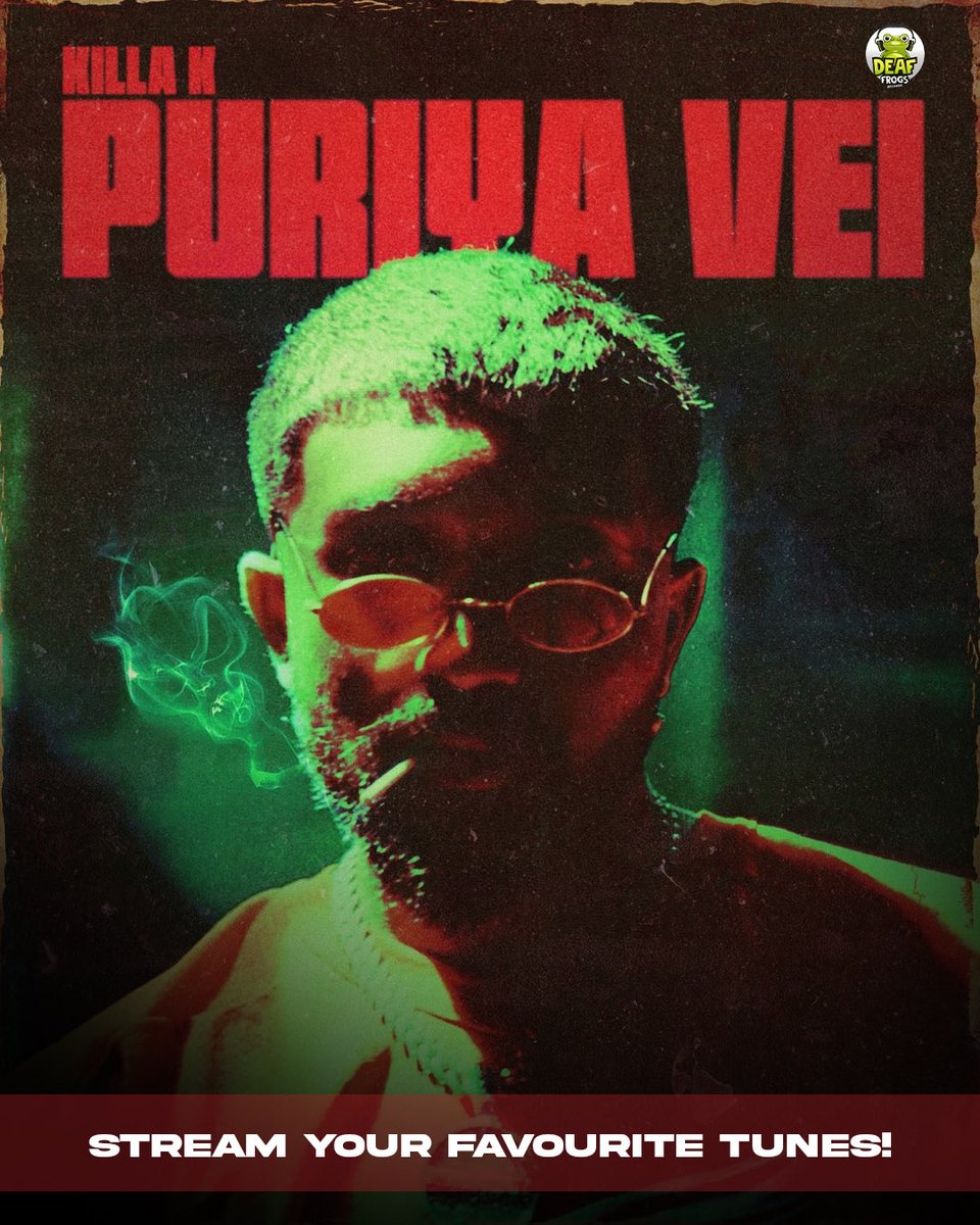 DeafFrogsOffl's tweet photo. Feeling gloomy? Weโve got just what you need to lift up your mood! Stream Puriya Vei on Deaf Frogsโ YouTube channel now!
#deaffrogs #deaffrogrecords #jiiva #actorjiiva #puriyavei #killak #youtube #tamilsong #indiemusic #musiclabel #vibe #loop https://t.co/wdKjFTlQaB