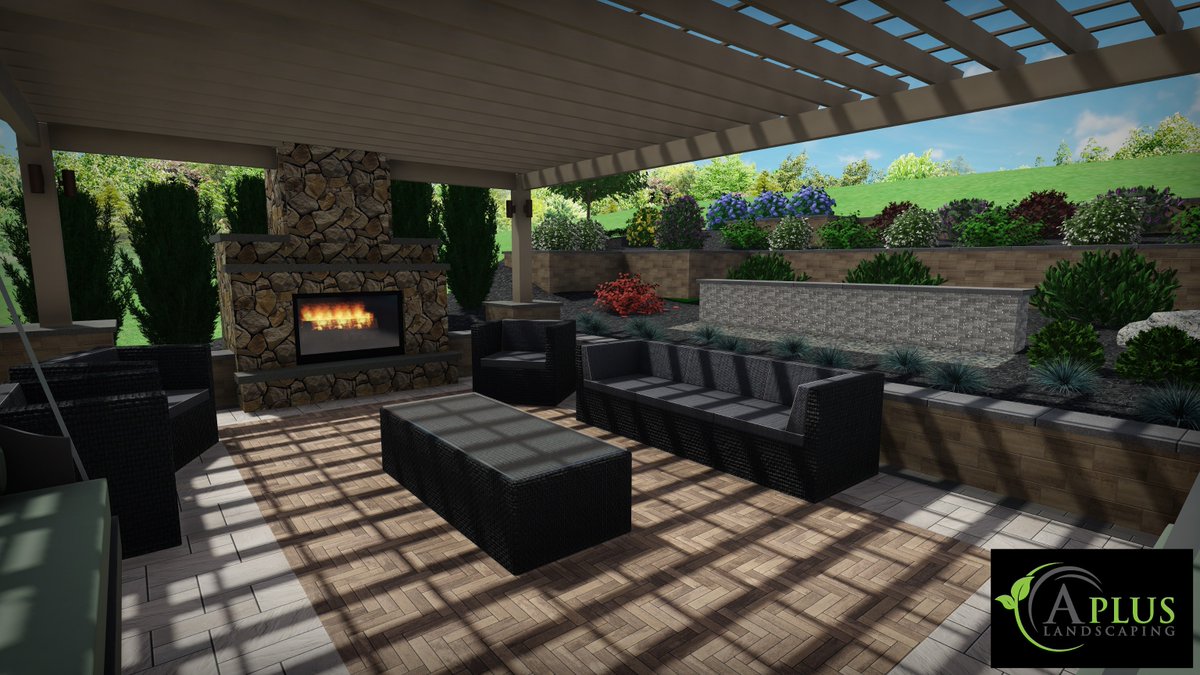 A Plus Landscaping tweet media