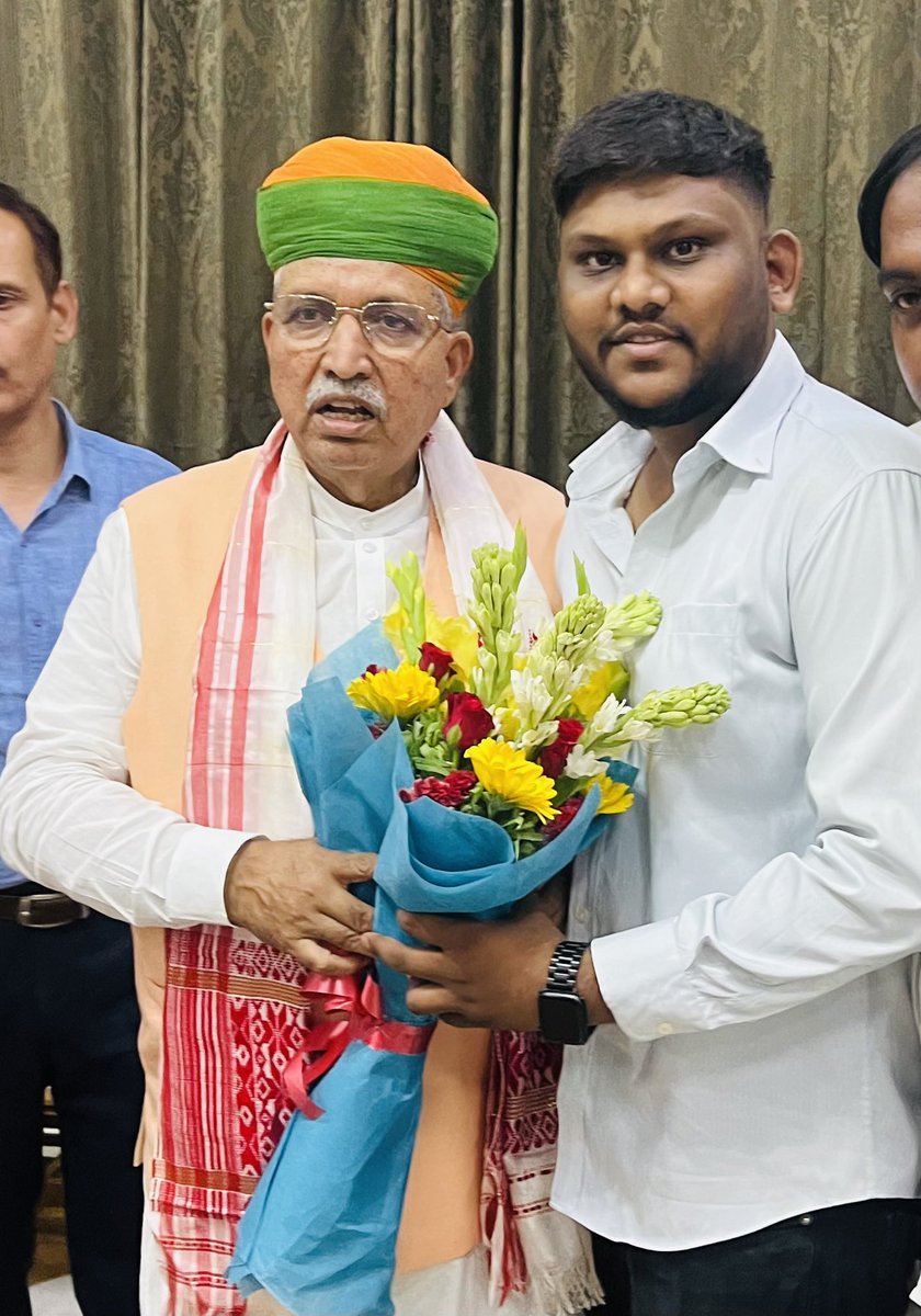 Aryan Sharma Bjp (@aryansharmabjp1) on Twitter photo Congratulated respected Shri <a href="/arjunrammeghwal/">Arjun Ram Meghwal</a> ji on his appointed as the Union Law Minister in the Government of India and on assuming the charge by hosting a courtesy call at his Delhi residence.
Regards
Aryan Sharma
spokesperson South Delhi Bjym Congratulated respected Shri <a href="/arjunrammeghwal/">Arjun Ram Meghwal</a> ji on his appointed as the Union Law Minister in the Government of India and on assuming the charge by hosting a courtesy call at his Delhi residence.
Regards
Aryan Sharma
spokesperson South Delhi Bjym