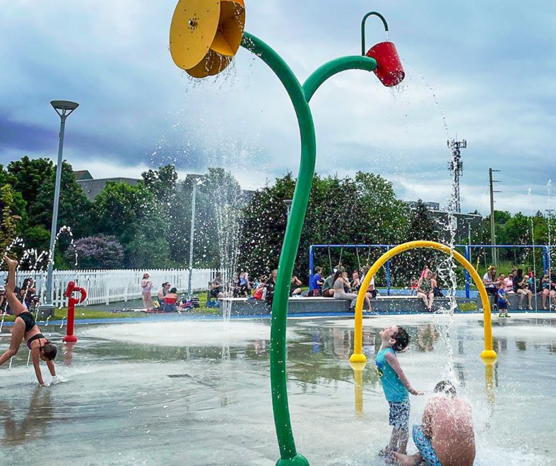 TownofCBS's tweet photo. 🎉 Exciting News! 🌞
 
The Splash Pad at the CBS Community Park (20 Bishops Road) will officially OPEN at 10am for the summer! Come on out and enjoy the sun, our accessible playground, and beautiful ocean views.
 
#ExploreCBS https://t.co/lCFrNxdbNC