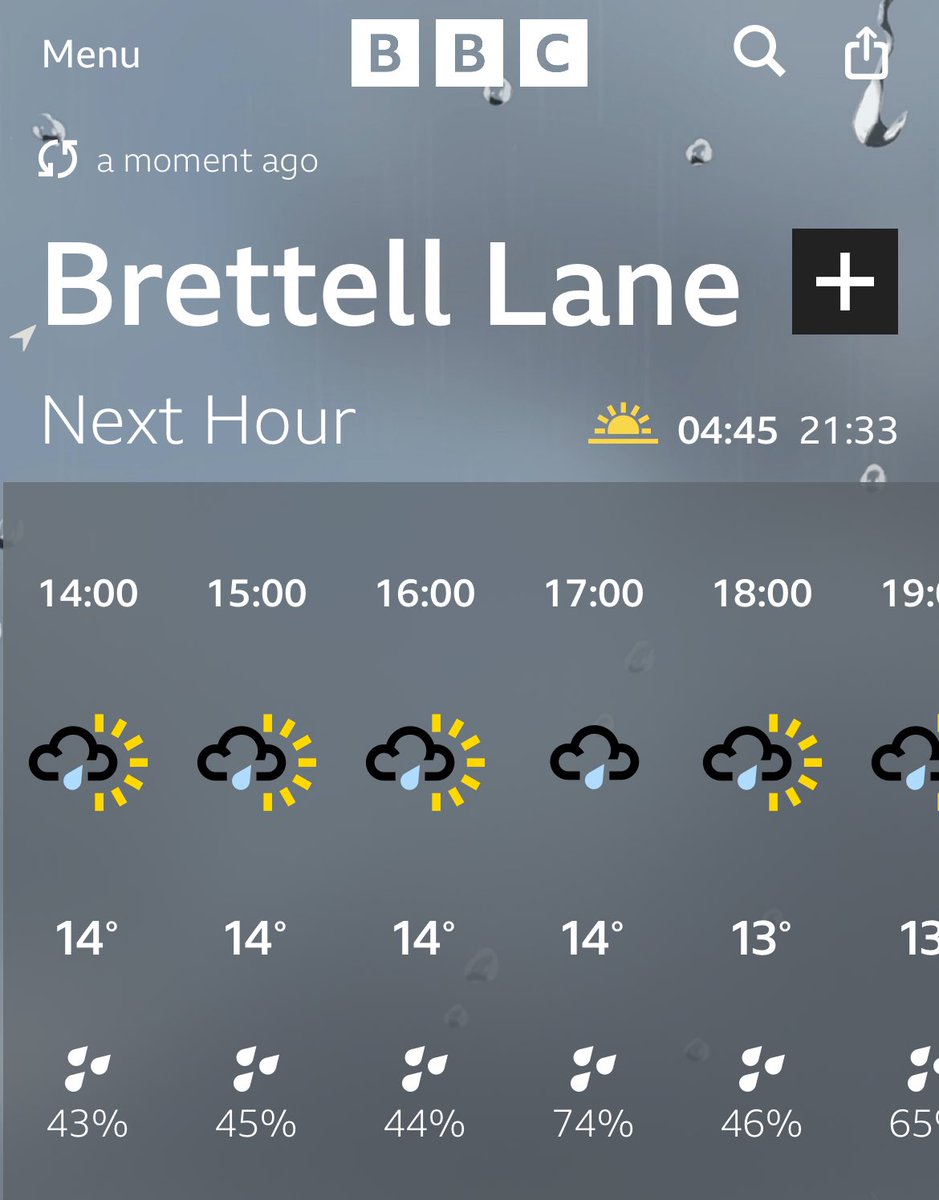 djmarcatkins's tweet photo. @bbcweather BBC for me today https://t.co/IwkFwEiJkz