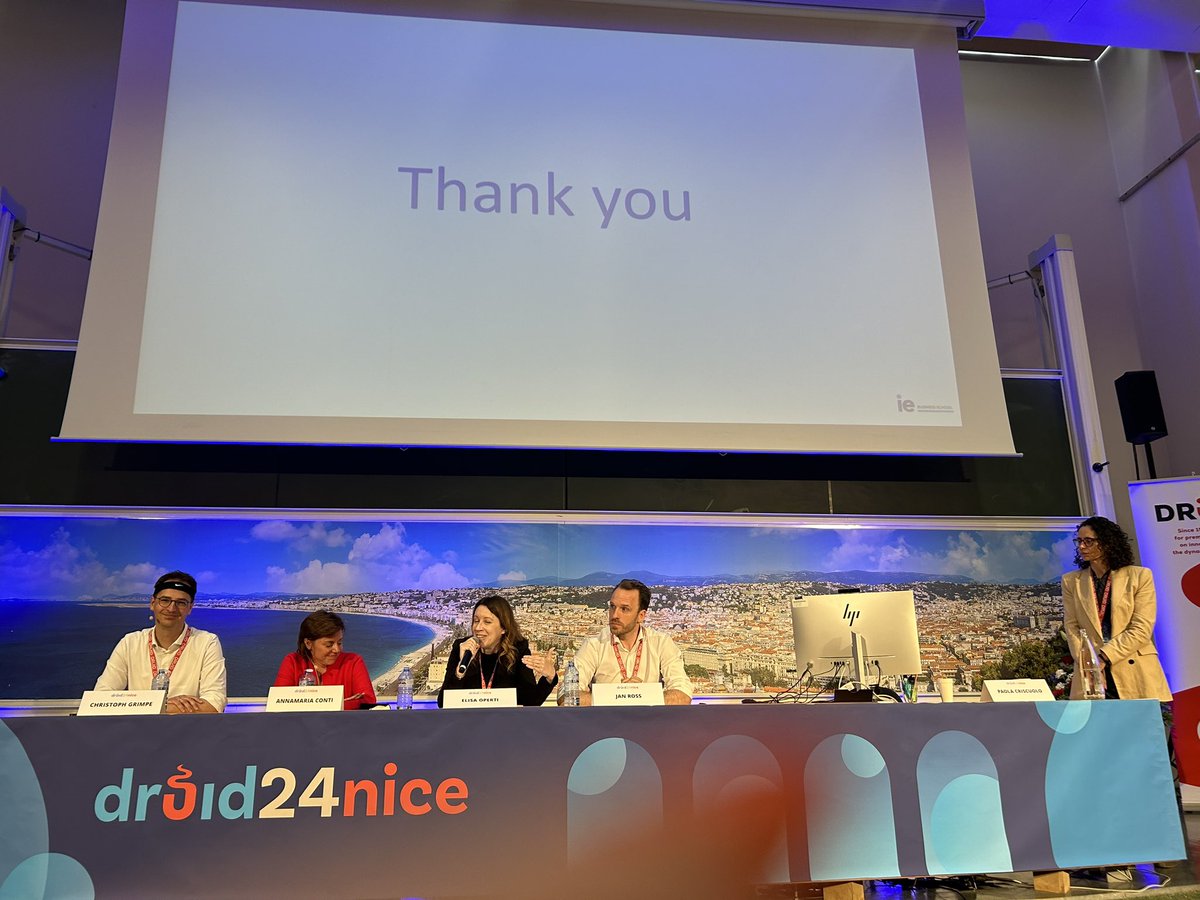 Brilliant debate on the use of sports data on innovation and strategy at @DRUIDsociety - not sure how it is going to play out at the end but definitely a fascinating match 🏆