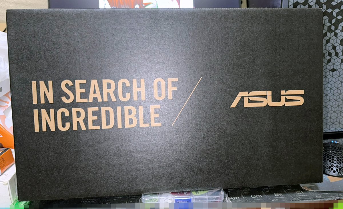 ayamaru1701's tweet photo. https://t.co/kvTnRugfyY
昨日締め切りのセールに滑り込んだら翌日届いた(ﾟ∀ﾟ)
#Asus #ZenbookPro #クリエイター向けノート https://t.co/zRMDZbN2i8