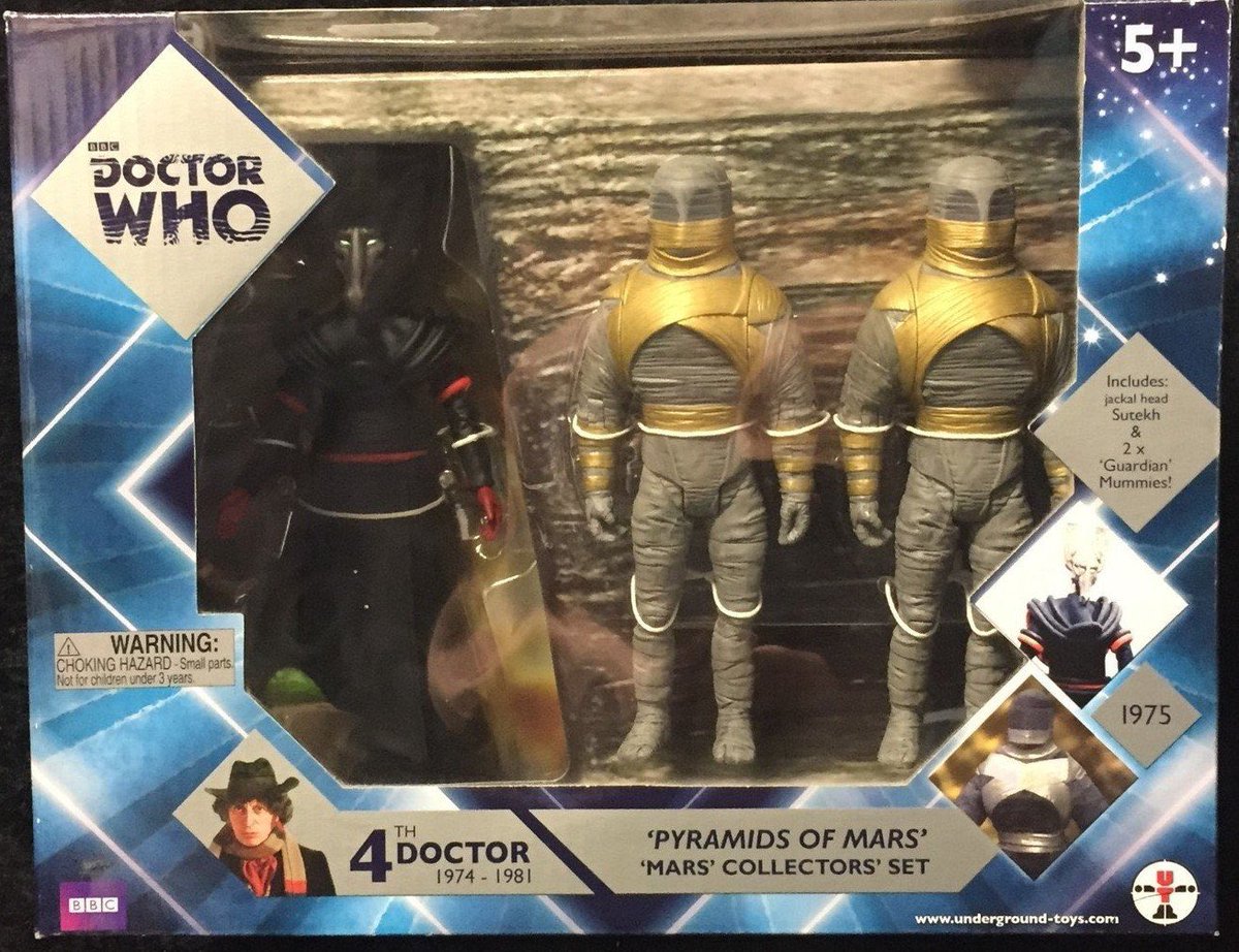 DocWhoFigures's tweet image. Guessing the price of these on eBay is going to shoot up after today’s episode… #Sutekh #DoctorWho