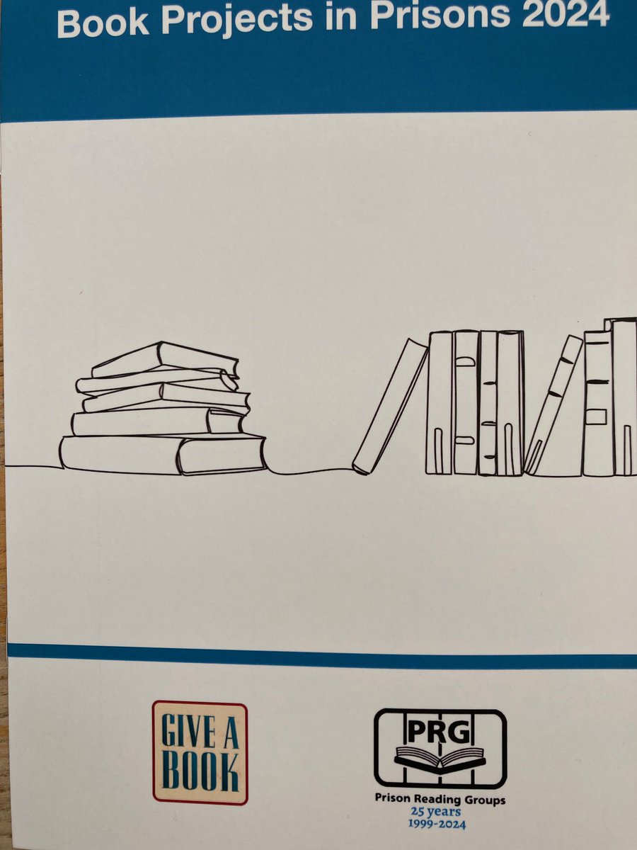 manwithbooks's tweet photo. Many reasons to love @giveabookorg @PRG_UK but one is their outstanding generosity in giving other organisations coverage & highlighting that work alongside their own. #readinginprison25 ๐๐๐๐โฅ๏ธโฅ๏ธ https://t.co/AydCH7Ws8b