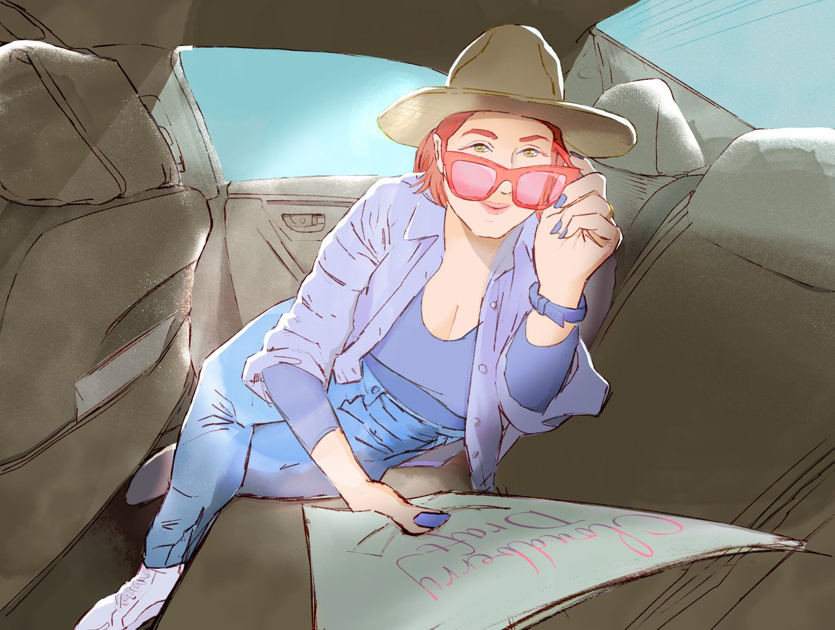 Heeyoo - please QRT with an art you are proud of 🥰