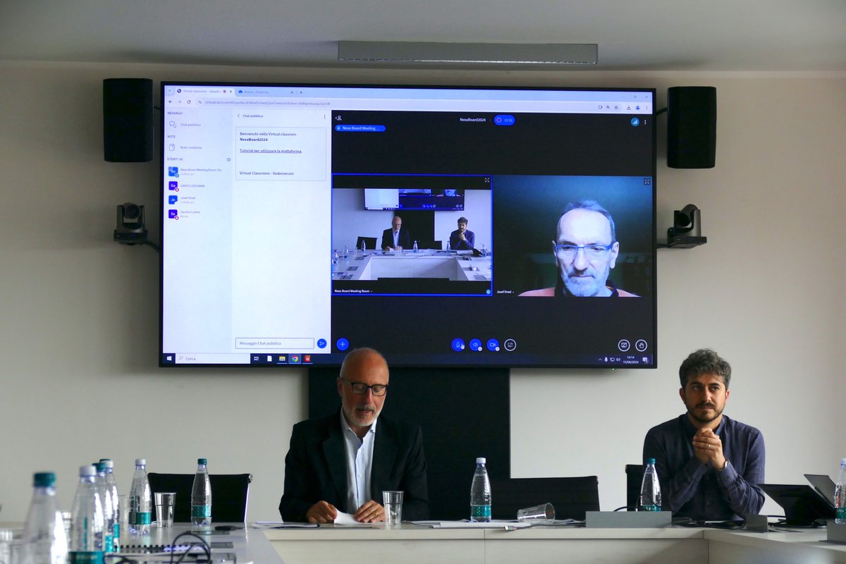 📍After the welcome greetings, the 2024 Next Board of Trustees has begun its work. We eagerly anticipate the reflections and suggestions that will define our research directions for the 2024/25 academic year
#NexaBoard