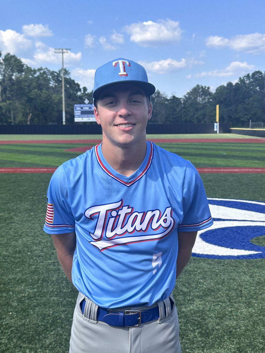 2DsportsbsbLA's tweet photo. ⭐️Players of the Game⭐️

Jake Chaix(@JakeChaix): 2-2, 4RBI
Titans Baseball (@TitanUpBaseball) 

Dutchtown HS |2025| LA
#uncommitted #2DHitting #2D2025 #2DLouisiana https://t.co/DRWF4XoIfl