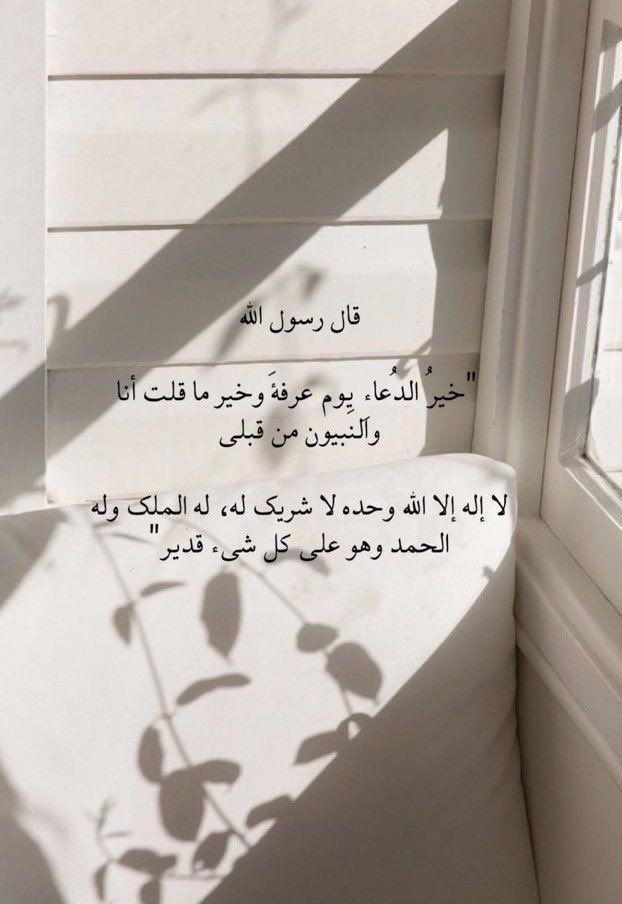 اللهم اجعلنا من المقبولين في هذا اليوم الفضيل 🤍

#يوم_عرفة