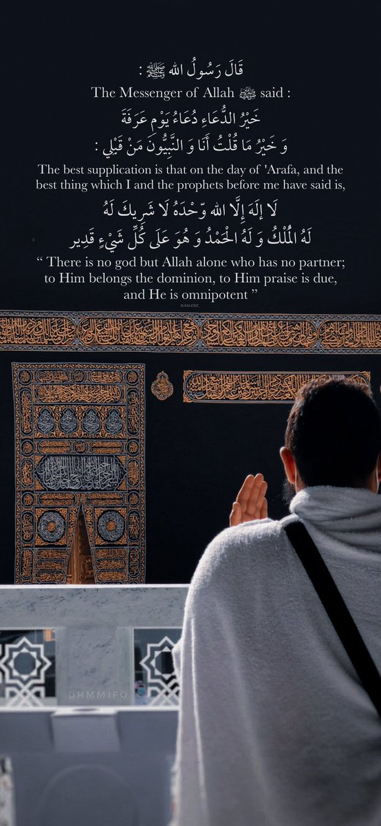 لبيك ربي وإن لم أكن بين الزحام ملبيا ، 
لبيك ربي وإن لم أكن بين الحجيج ساعيا.

#يوم_عرفه