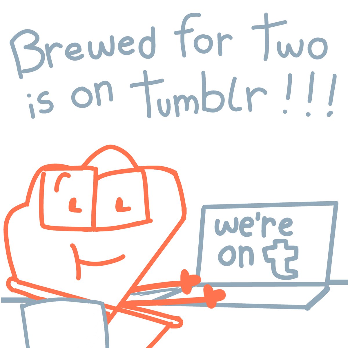 TwoCoffeeNerds's tweet image. ( News flash! Brewed For Two has not only one, but TWO tumblr blogs. 

One for regular comic updates and QnA&apos;s, and the other for Fan&apos;s in universe blog!! With exclusive content!! So go check them out ^_^

Comic blog:
tumblr.com/brewedfortwo?s…

Fan&apos;s blog:
tumblr.com/spoiledlemonsb… )