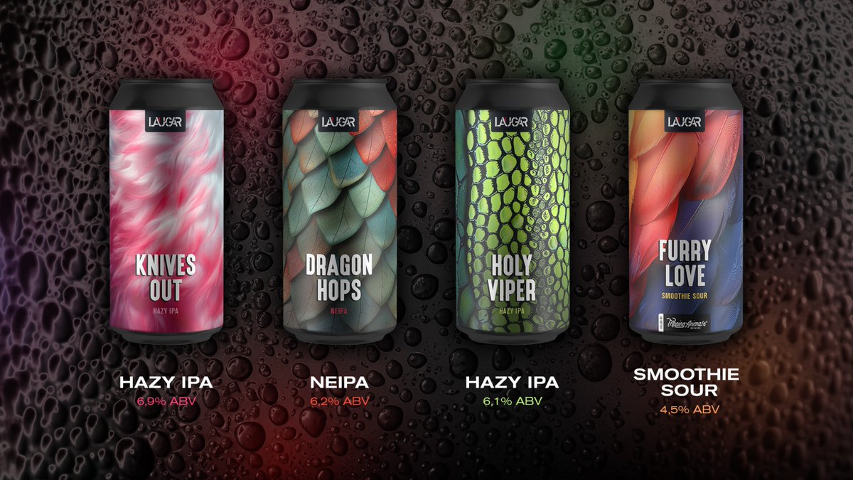 Con la llegada del verano, mutamos de piel. Novedades frescas como lechugas oiga! #FantasticSeries
laugarbrewery.com/products/pack-…