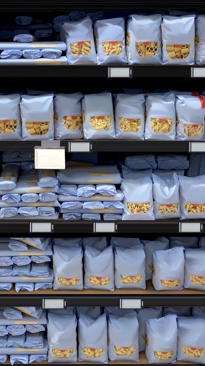 whatsontheshel1's tweet photo. 🍝🇮🇹
Pasta on shelf!

See more brandless
pasta packaging here👇✨

https://t.co/OYWNkFGK2t

#Pasta #rigati #farfalline 
#filini #mideline #tempestine #lisci
#stelline #risoni #sorprese
#tajarin #spaghetti #pappardelle 
#supermarket #market
#shelf #shelves #grocery #store https://t.co/lih80dYE9Z