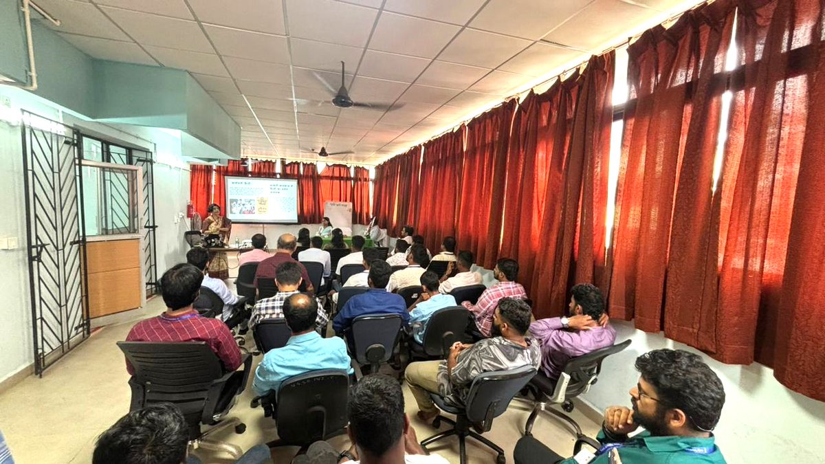 सांख्यिकी और कार्यक्रम कार्यान्वयन मंत्रालय, भारत सरकार के 'राष्‍ट्रीय प्रतिदर्श सर्वेक्षण कार्यालय (एनएसएसओ)' (National Sample Survey Office #NSSO) गोवा में आयोजित हिंदी कार्यशाला में आमंत्रित व्याख्यान दिए। <a href="/GoIStats/">Ministry of Statistics & Programme Implementation</a>