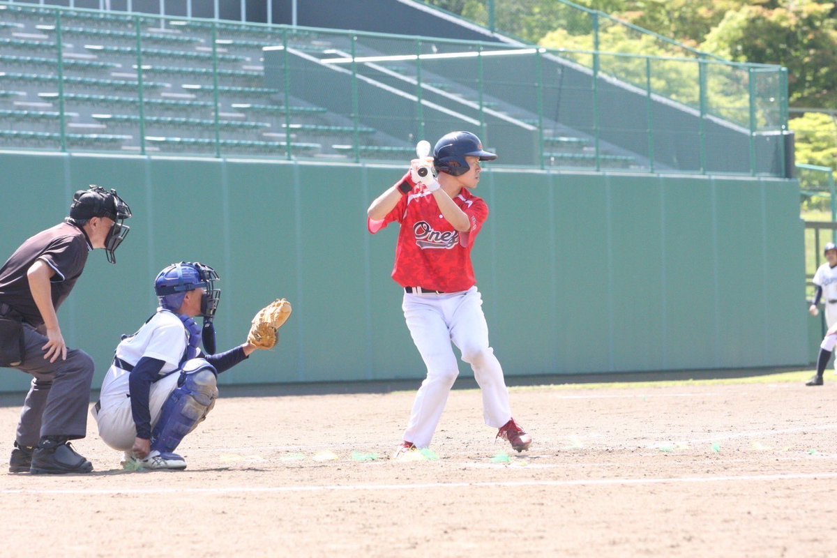 onez_baseball's tweet photo. 6/15(土) 天皇杯全日本軟式野球ENEOSトーナメント
対甲府Dragons様　12-1◯

初回河村の2点タイムリーにより先制に成功。その後も2回に勝又のHRが飛び出すなどチーム2桁安打で勝利を収めた。勝又−及川の継投で5回1失点の好リレーを魅せた。甲府ドラゴンズ様、ありがとうございました！ https://t.co/tt5lzkxtSv