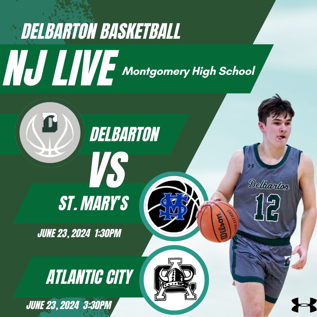 Delbarton Basketball (@delbartonhoops) on Twitter photo Come see the Green Wave kick off their summer schedule at <a href="/NJBCA_Official/">New Jersey Basketball Coaches Association</a> NJ Live next Sunday!! 🟢⚪️ Come see the Green Wave kick off their summer schedule at <a href="/NJBCA_Official/">New Jersey Basketball Coaches Association</a> NJ Live next Sunday!! 🟢⚪️