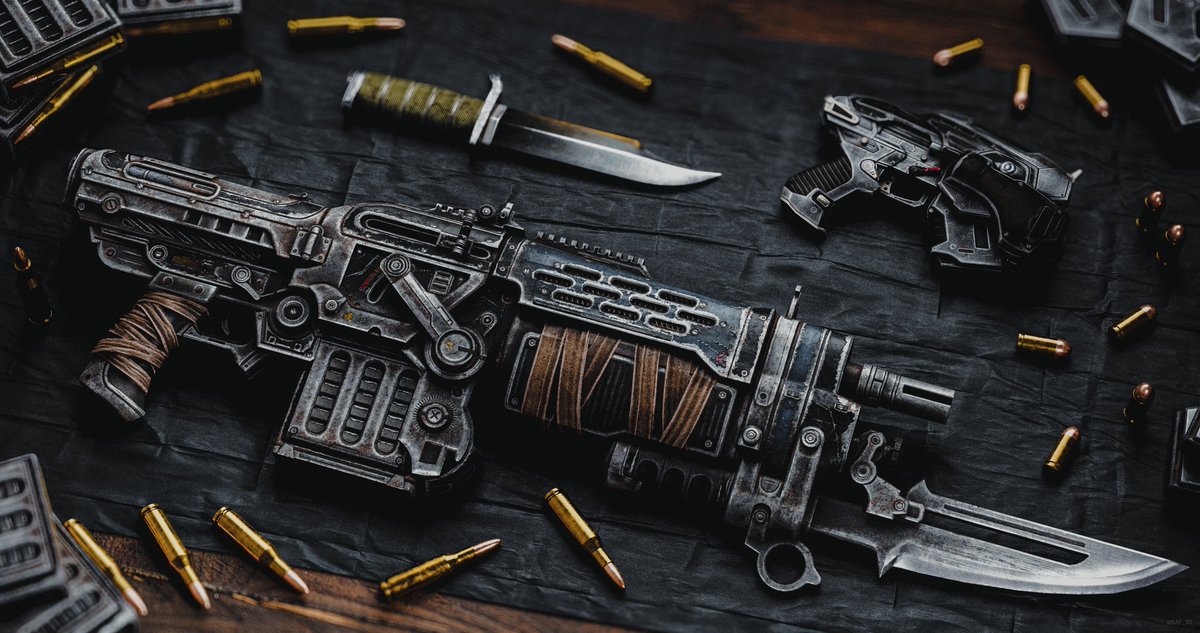 E-Day Ready
#GearsofWar #Blender3D