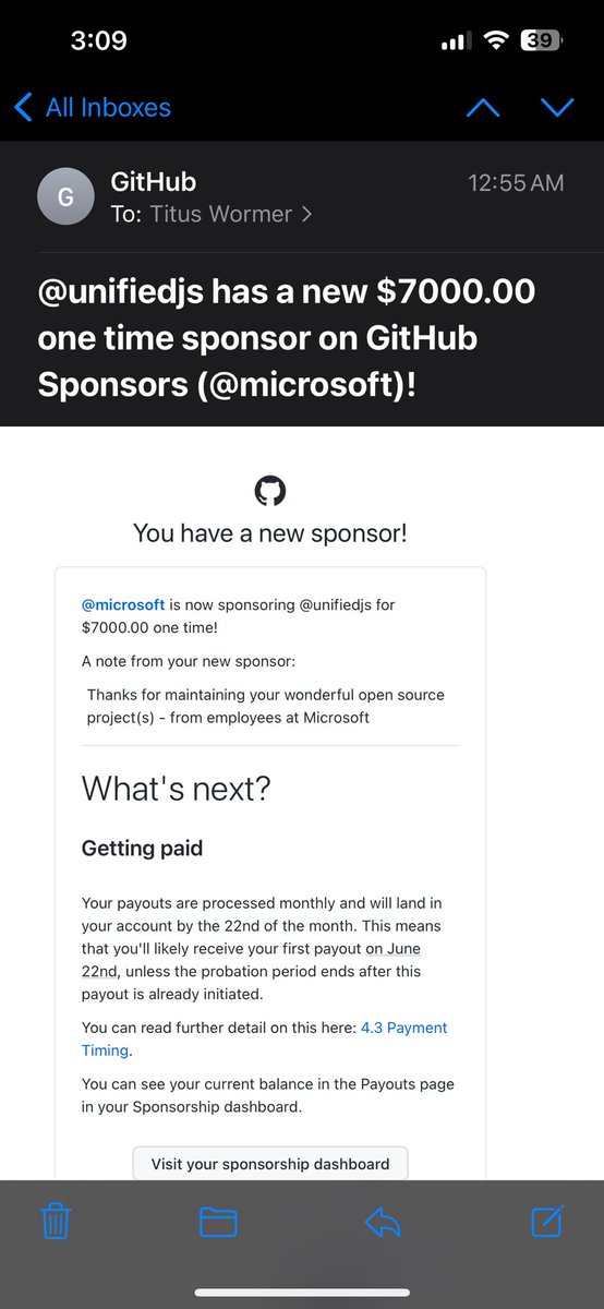 unifiedjs's tweet image. Thank you Microsoft employees for sponsoring our work! 💖🤗