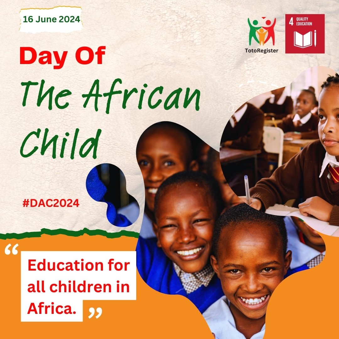 Children deserve access to quality education.
Education for every child in Africa!
#DAC2024