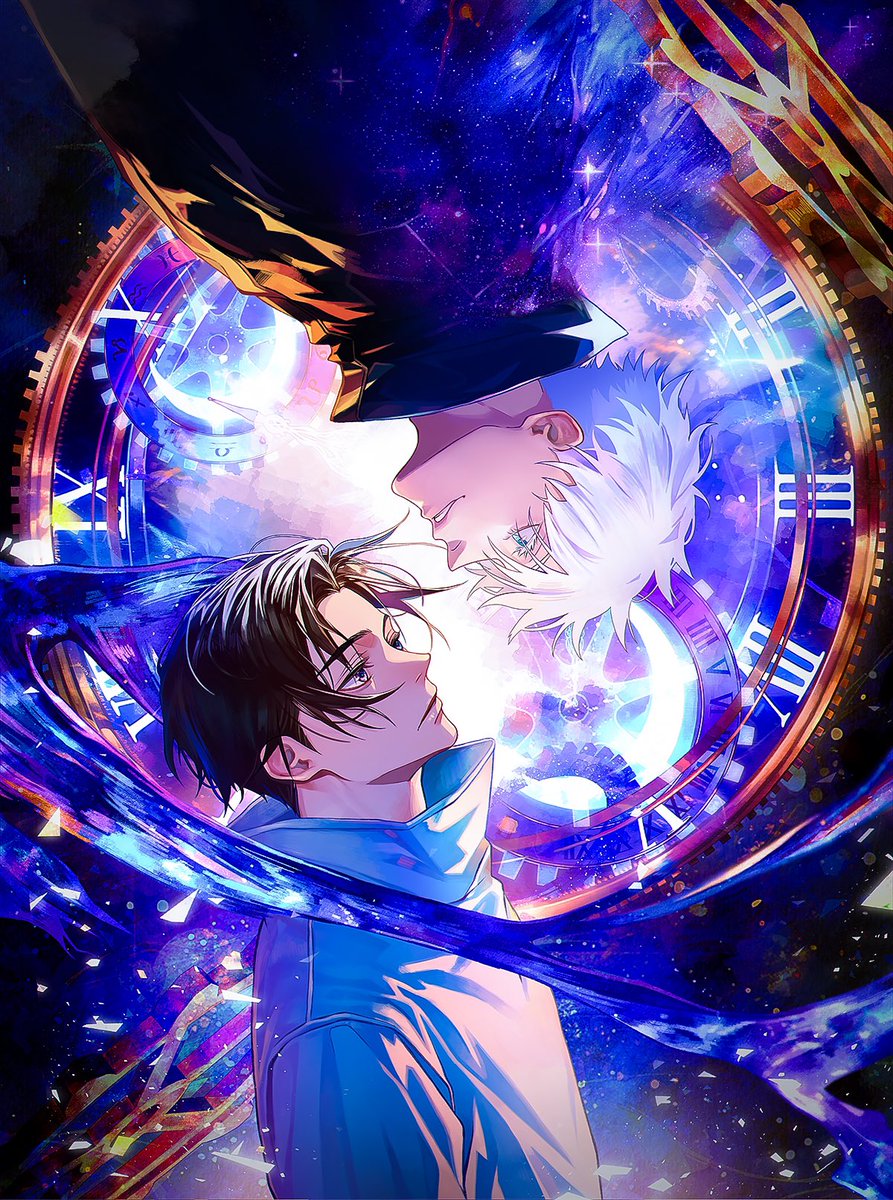 【永劫廻帰】
#呪術廻戦 #乙骨憂太 #五条悟 #呪術廻戦イラスト