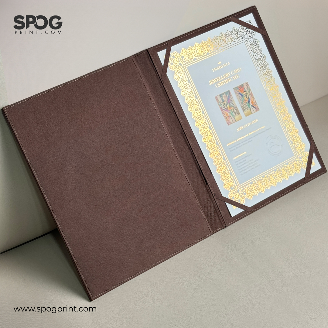 spogprint's tweet image. Catch your identity debossed on premium Polyurethane(PU) Leather Folders and give them a touch of grandeur to carry your certificates and documents.
#spogprint #Printing #printingservices #printmedia #advertising #schoolcertificate #premiumcertificate #folders #leatherfolders