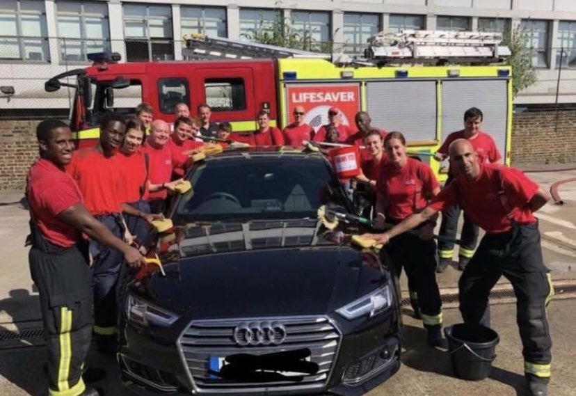 ******* CHARITY CAR WASH *******
      Saturday 22nd June, 12-4pm
               #Acton Fire Station 
In support of our <a href="/firefighters999/">Fire Fighters Charity</a> #NationalCarWash #Autoglym #LFB    🚒💦🚗😎