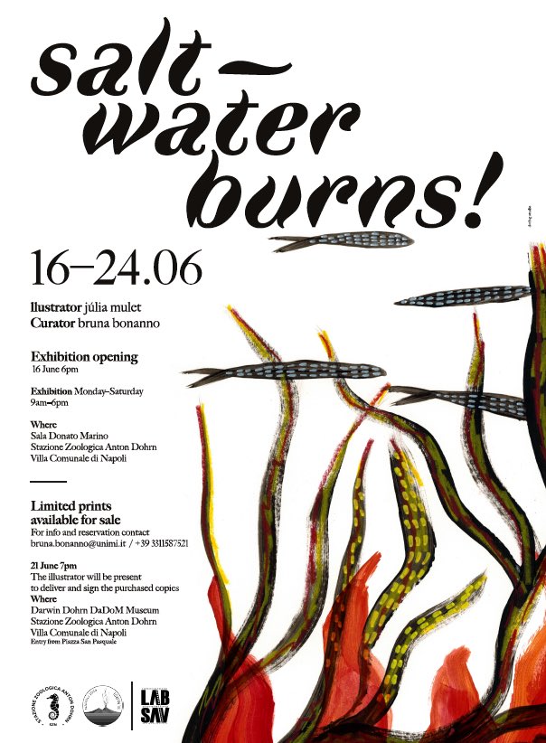ISBW15 (@isbw15_wsc24) on Twitter photo 📢‼️Attention everyone already in #Napoli!
Tomorrow, the <a href="/SznDohrn/">Stazione Zoologica Anton Dohrn</a> will open its doors to #ISBW15 participants. You will have the opportunity to register to the Congress and #explore the amazing #exhibition Salt-water burns! 🌿🌊
See you there!👋🏻 📢‼️Attention everyone already in #Napoli!
Tomorrow, the <a href="/SznDohrn/">Stazione Zoologica Anton Dohrn</a> will open its doors to #ISBW15 participants. You will have the opportunity to register to the Congress and #explore the amazing #exhibition Salt-water burns! 🌿🌊
See you there!👋🏻