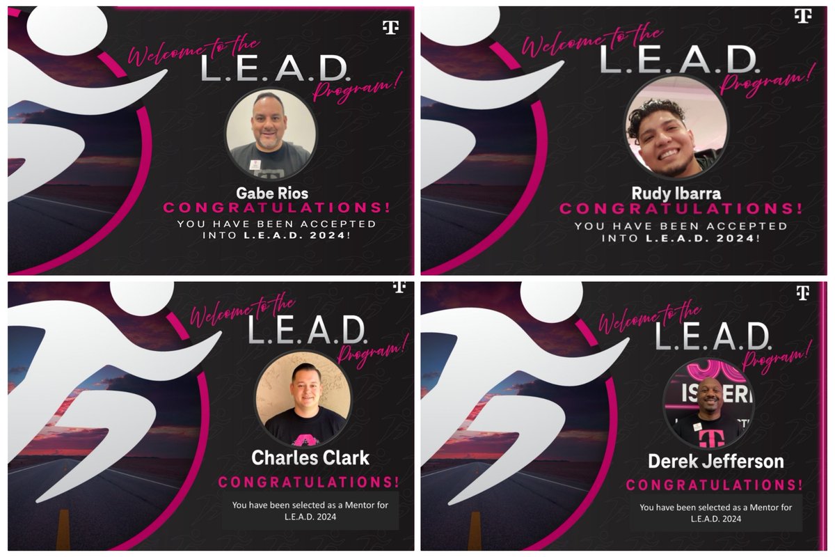 Andres Aldana (@thealdanski) on Twitter photo Congratulations to our #NorthTXstars 🤠⭐️ L.E.A.D selected participants <a href="/gabe1rios/">Gabe Rios</a> and Rudy Ibarra, as well as our L.E.A.D mentors <a href="/Charles_X_Clark/">Charles Clark</a> and <a href="/Derek7Jefferson/">Derek Jefferson</a>! Super excited about the journey you are about to embark. Let's GOOOO 💪 Congratulations to our #NorthTXstars 🤠⭐️ L.E.A.D selected participants <a href="/gabe1rios/">Gabe Rios</a> and Rudy Ibarra, as well as our L.E.A.D mentors <a href="/Charles_X_Clark/">Charles Clark</a> and <a href="/Derek7Jefferson/">Derek Jefferson</a>! Super excited about the journey you are about to embark. Let's GOOOO 💪
