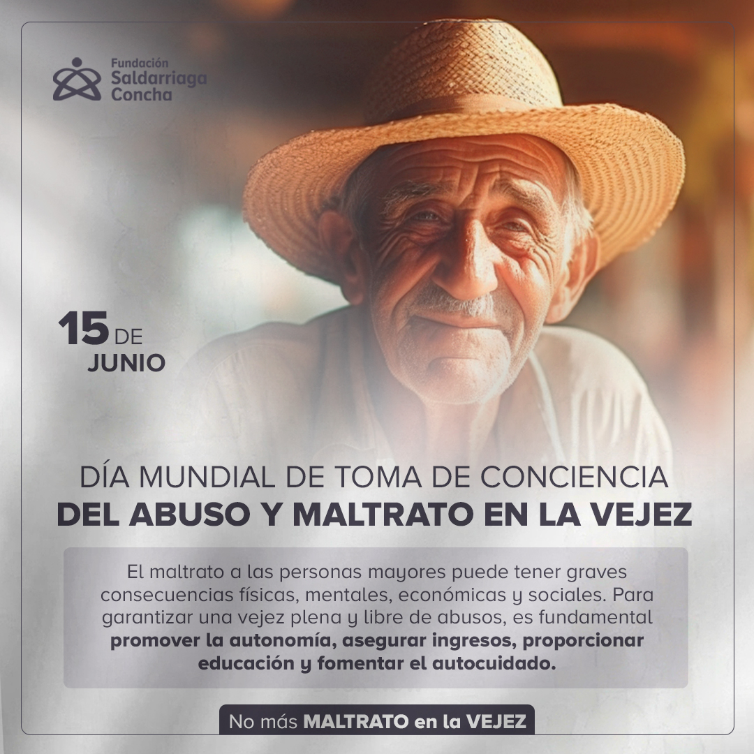 Tomar conciencia del abuso y maltrato en la #Vejez no solo implica reconocer su existencia, sino también comprometerse a actuar. Cada uno de nosotros puede contribuir a crear un entorno seguro y respetuoso para las #PersonasMayores, permitiéndoles disfrutar de una vejez plena.🫂