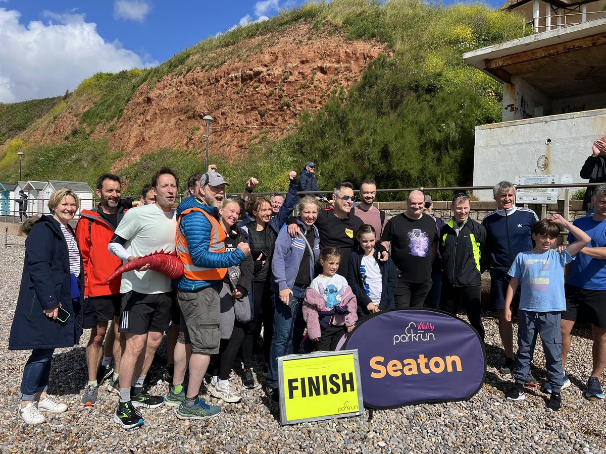 Well done Matt - first <a href="/parkrunUK/">parkrun UK</a> since losing his legs to sepsis two years ago. Fantastic effort. Great to welcome you and your friends and family today. #loveparkrun