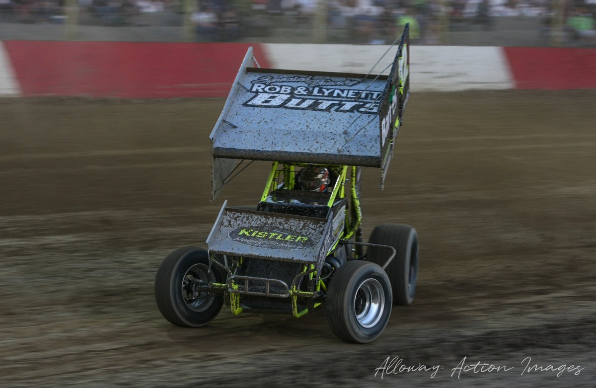 The "Ginger Ninja" <a href="/LukeGriffith11/">Luke Griffith</a> in action Friday night <a href="/MILLSTREAMRACE/">MILLSTREAM SPEEDWAY</a>