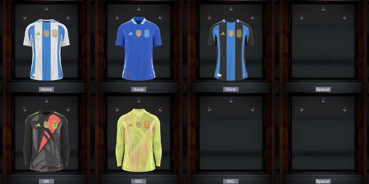 utd_km's tweet photo. Argentina 2024/25 Kitset
DL: https://t.co/xEJ0dDXgIw
#Argentina #NationalTeams #Fifa #Fifa23 #EAFC #modding #kits #KitMods #KitCreation #UTDKM #FifaMods #EAFCMods https://t.co/pph6QAFbE2