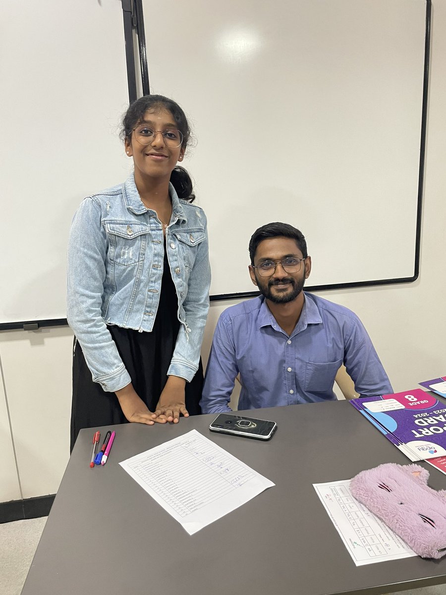 With my Grade 8 Class Teacher ✨

#vinushamk #fourseasonspastry #youngentreprenuer