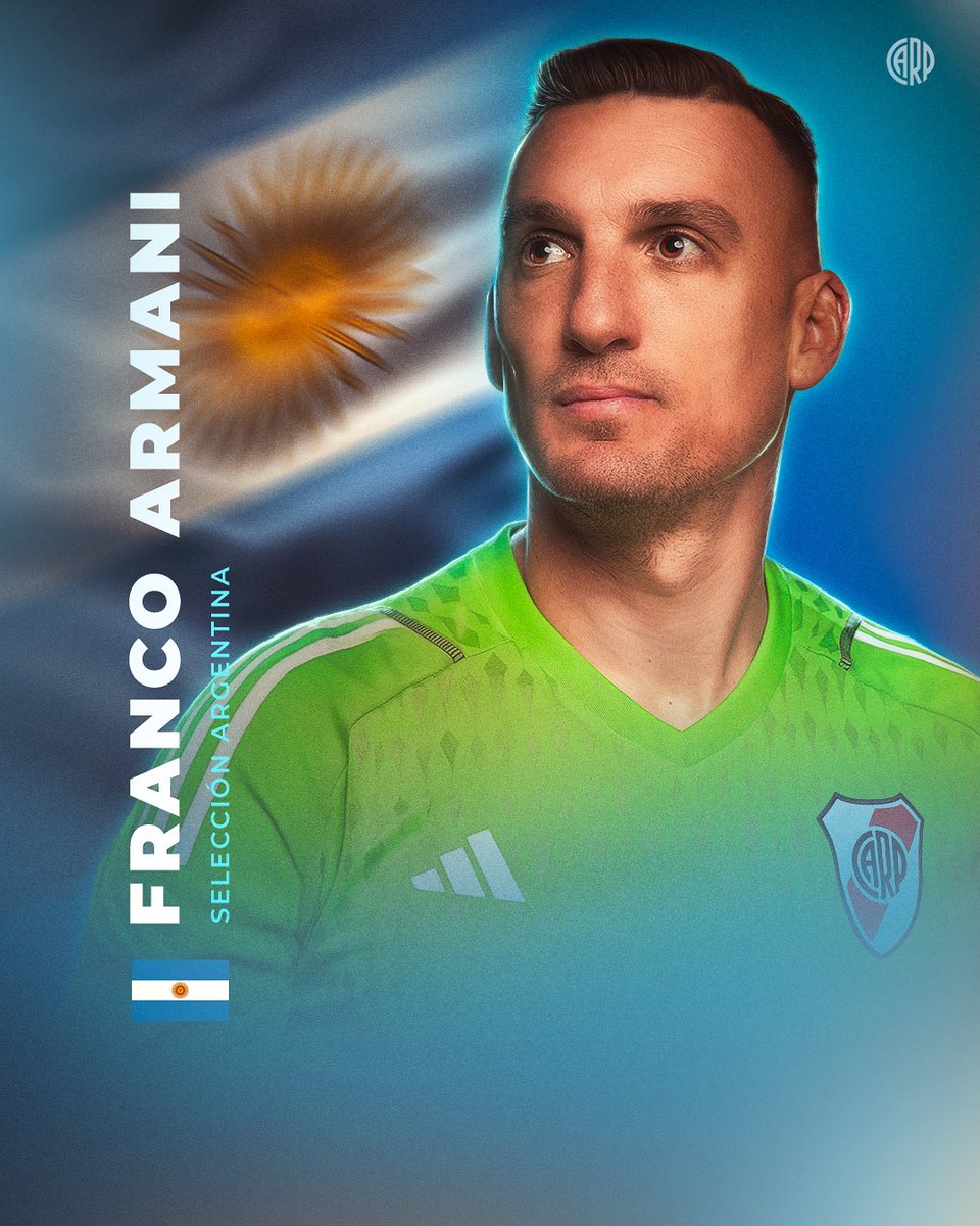 RiverPlate's tweet photo. Franco Armani, convocado por Lionel Scaloni para representar a la Selección @Argentina en la #CopaAmérica 🐙🇦🇷👏 https://t.co/gVU7ns4PDz