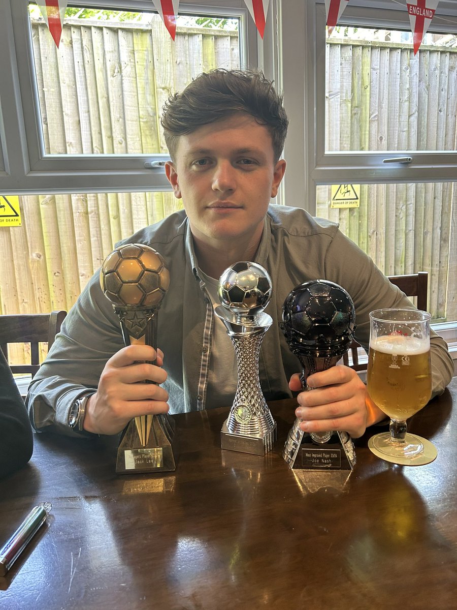 CORRECTION: Beast comes away with the most improved, Hammer of the year and Managers player. ⚒️⚒️⚒️