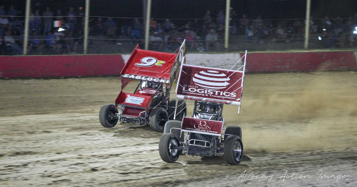 <a href="/DuaneZablocki/">Duane Zablocki</a> in action Friday night <a href="/MILLSTREAMRACE/">MILLSTREAM SPEEDWAY</a>