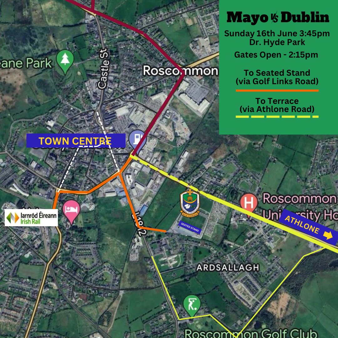 Well now, tomorrow should be a good test. I've been at most games, but struggled to get giddy. #UpTheDubs by 5 points.

gaaroscommon.ie/supporter-info…