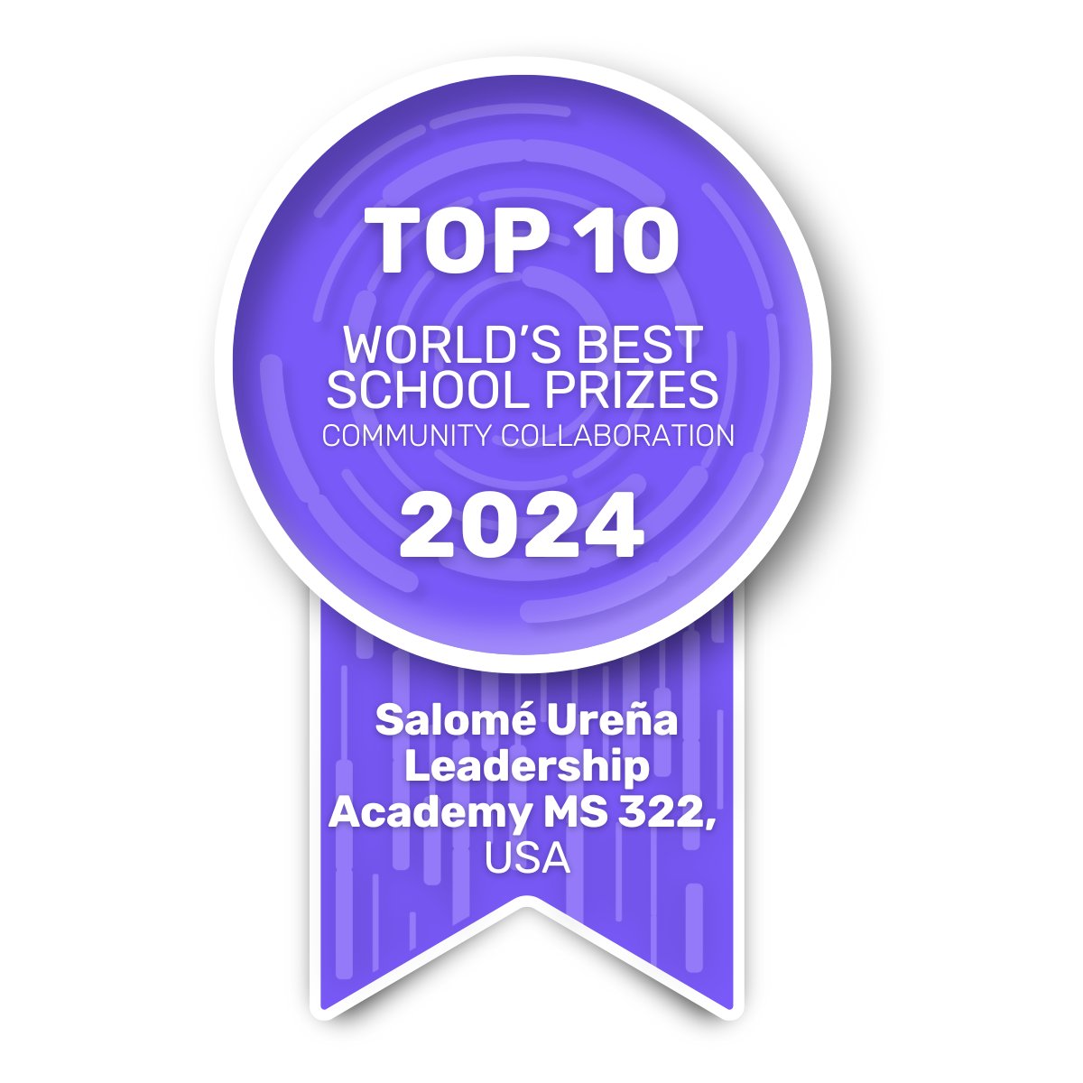 Exciting News! Salomé Ureña Leadership Academy is in the Top 10 for the World’s Best School Prize! "We are proud to stand with MS 322 in their mission to support and uplift the community" says Children’s Aid CEO Phoebe Boyer. Vote &amp; help us make history!➡️ canyc.info/Vote
