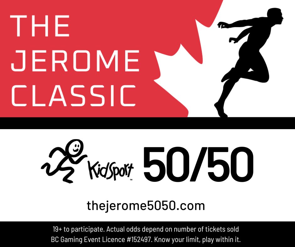 We're excited to be the official charity partner of <a href="/Harry_Jerome/">Harry Jerome Classic</a> Classic, happening today at Swangard Stadium!  Get your 50/50 tickets  now at thejerome5050.com or from one of our volunteers at the event #SoALLKidsCanPlay. <a href="/runvancanada/">RUNVAN®</a>