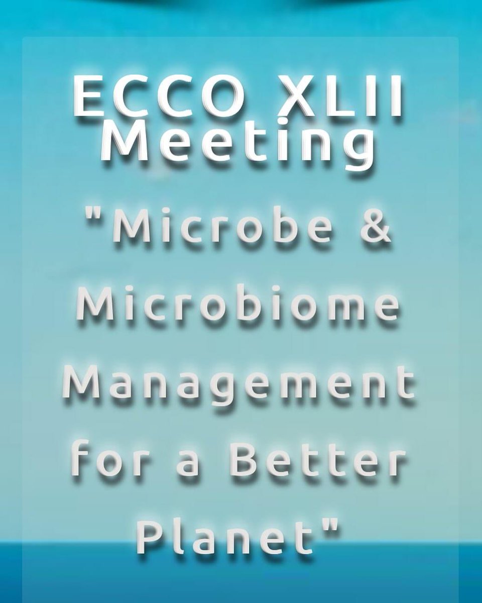 ⏰ Deadline Extension XLII European Culture Collections’ Organisation (ECCO) 
Meeting 🗓️

Please, visit the conference web site eccomeeting2024.org

Take advantage of this extended deadline and submit the abstracts by June 30, 2024.