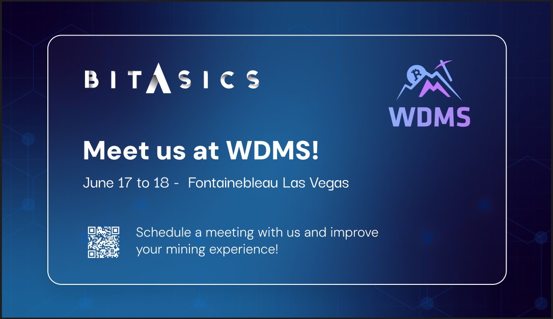 Bitasics's tweet image. #Bitasics will be attending #WDMS in Vegas! We look forward to seeing you at the event. Scan the QR code to schedule a meeting with us. #Bitcoin #BTC