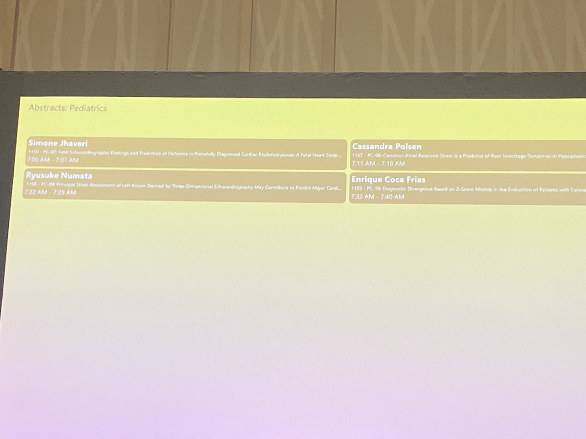 Majd Makhoul (@majdmakhoul1) on Twitter photo Pediatric abstracts presentation starting in Oregon 204 at #ase2024 . <a href="/ASE360/">American Society of Echocardiography</a> Pediatric abstracts presentation starting in Oregon 204 at #ase2024 . <a href="/ASE360/">American Society of Echocardiography</a>