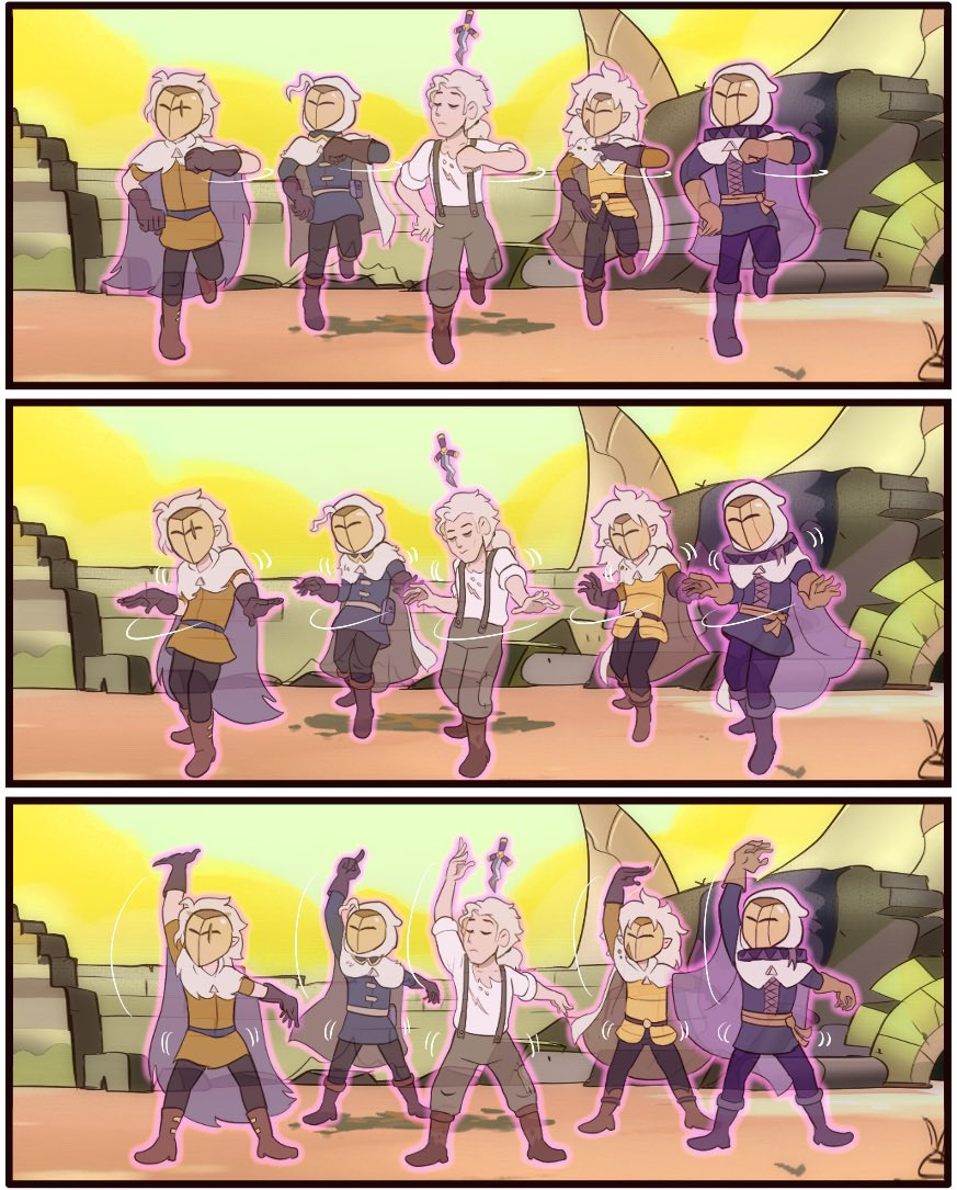 MoringmarkMark's tweet photo. Victory Dance #TheOwlHouse #toh https://t.co/4seHsOzjaI