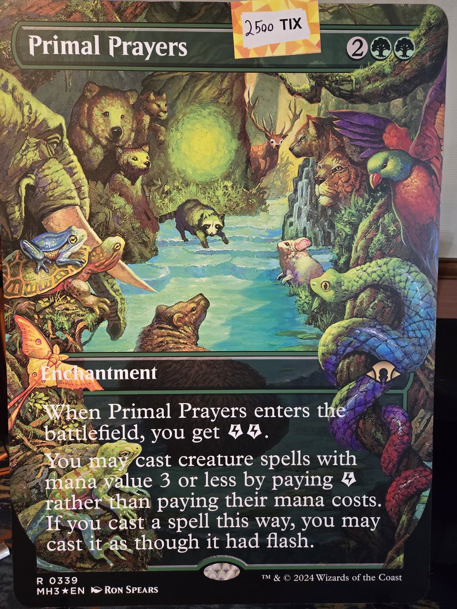 kiorasfollower's tweet photo. Looks like someone bought the Tamiyo card, so this is the next best non furry card.
@CoolStuffInc #CommandFestAtlanta https://t.co/wcySozpmaP