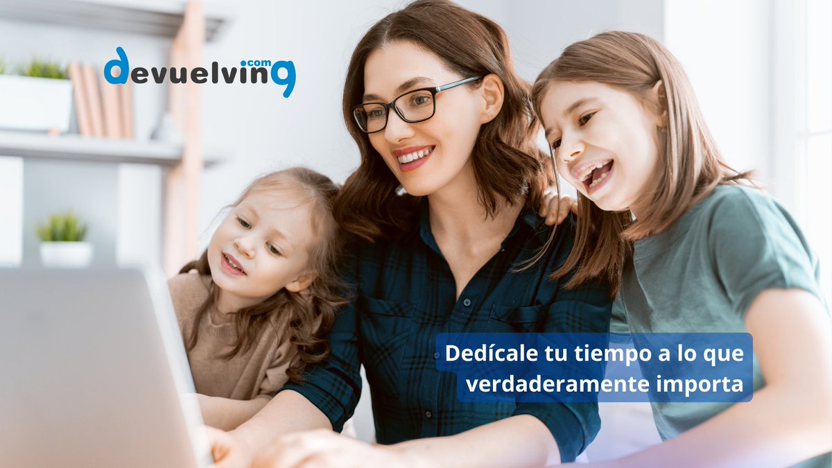 Desde #Devuelving sabemos lo que realmente valoras🌟

🚀 Consigue flexibilidad y céntrate en lo esencial.

🏡 Encuentra el equilibrio perfecto entre trabajo y familia.

💪 Gana tiempo y disfruta más.

📲 Más info 👇
grupodevuelving.com/contacto/

#TiendaOnline #NegocioSinStock